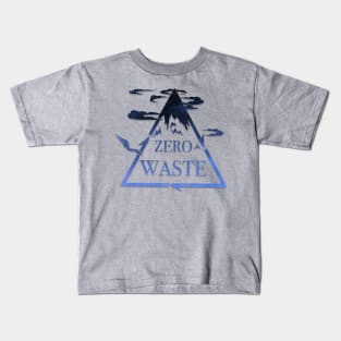 Zero Waste mountain Kids T-Shirt